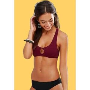 Free People Chalice Bra Women's Size XS/Small Intimately Seamless Merlot NWT